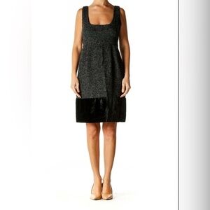 Zara Basic Woman’s Wool Blend Fit Flare Mini Dress Size S